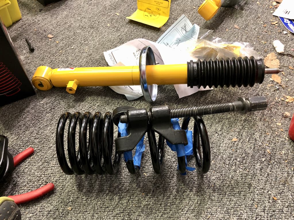 Trying to use my Matco spring compressor