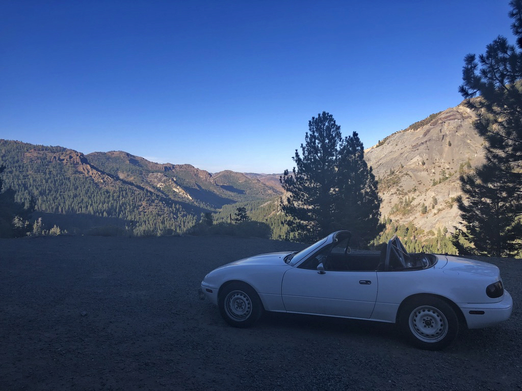 Miata is repaired and I'm on the way back home