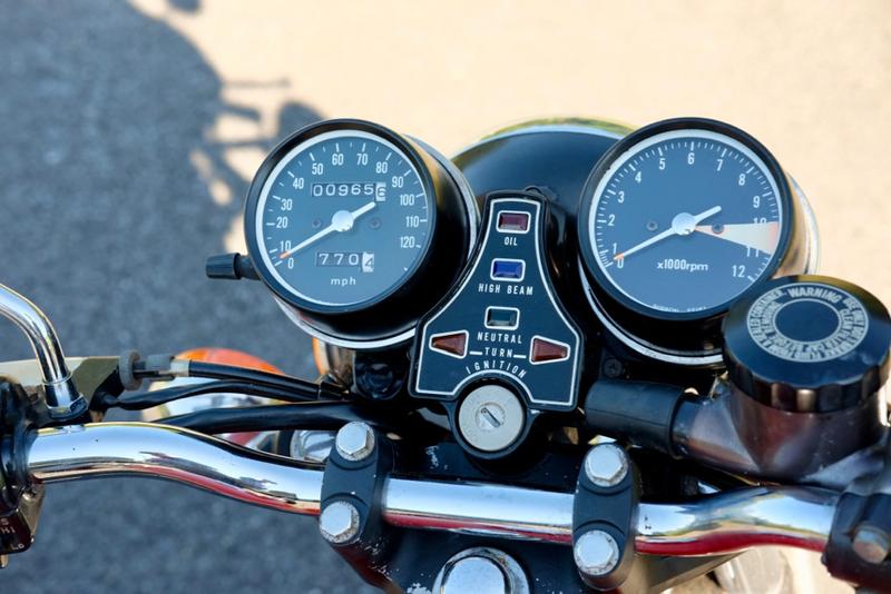 CB400 Four instrument cluster