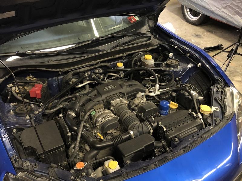 Completely stock engine bay